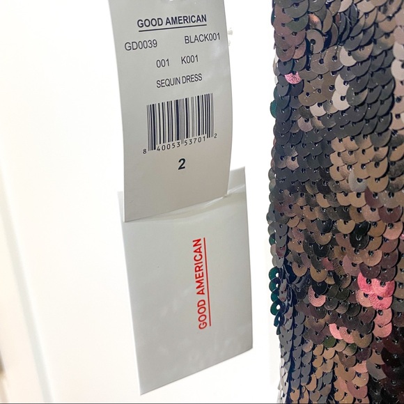 Good American sequin dress NWT size M - Picture 7 of 8